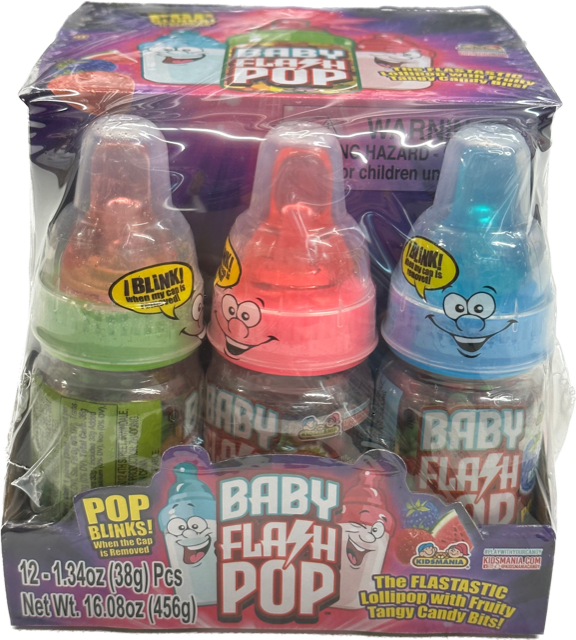 Baby Flash Pop Kidsmania (12 Pieces Per Box)
