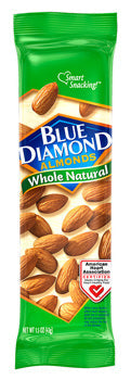 Blue Diamond Almond Whole Natural 1.5 oz (12 Packs Per Box)