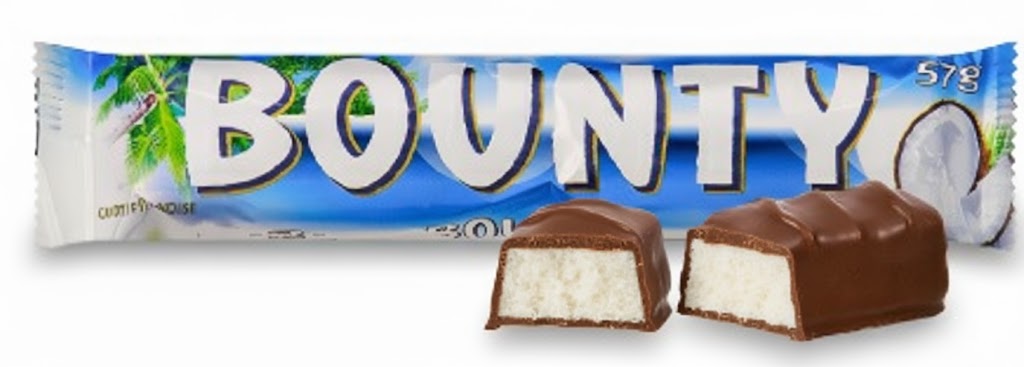 Bounty Coconut Covered Milk Chocolate 2.01 oz (24 Packs Per Box)