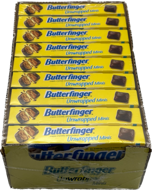 Butterfinger Unwrapped Mini 2.8 oz Theater Box (9 Box Per Case)