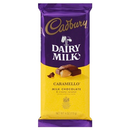 Cadbury Caramello Giant Bar 4 oz (14 Bars Per Case)