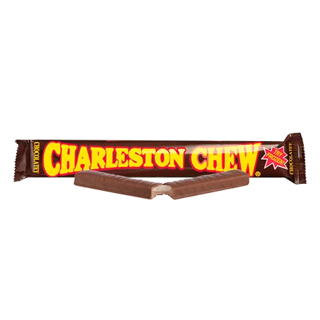 Charleston Chew Chocolate Candy Bar 1.8 oz (24 Bars Per Box)