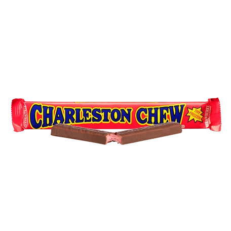 Charleston Chew Strawberry Candy Bar 1.8 oz (24 Bars Per Box)