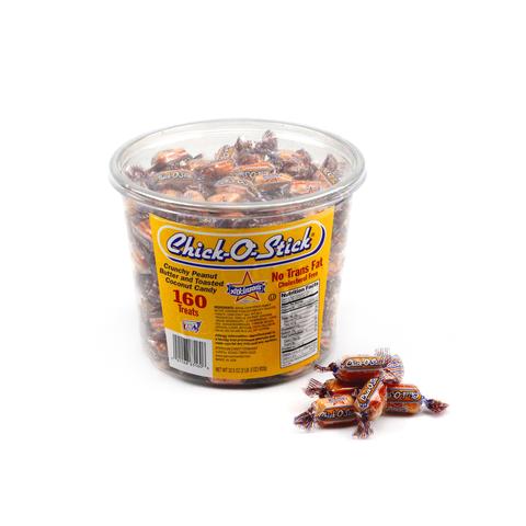 Chick o Stick Bite Size Candy Wrapped (160 Pieces Per Jar)
