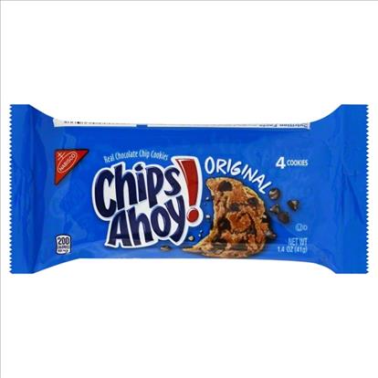 Chips Ahoy Chocolate Chip Cookies 1.4 oz (24 Packs Per Box)