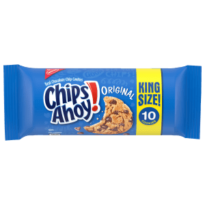 Chips Ahoy Cookies Original King Size 3.75 oz (8 Packs Per Box)