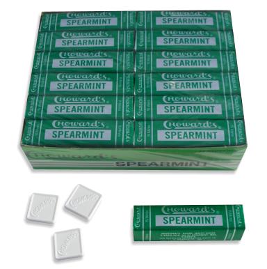 Chowards Mints Spearmint 0.88 oz (24 Packs Per Box)