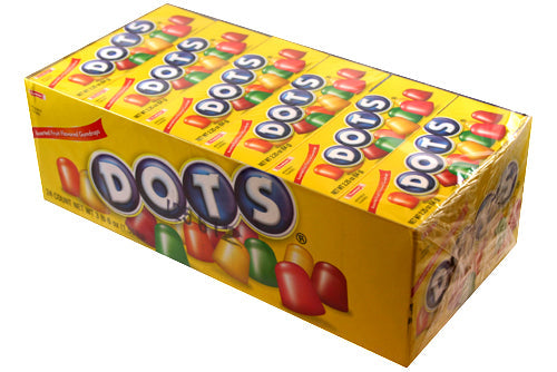 Dots Candy Original 2.25 oz (24 Packs Per Box)
