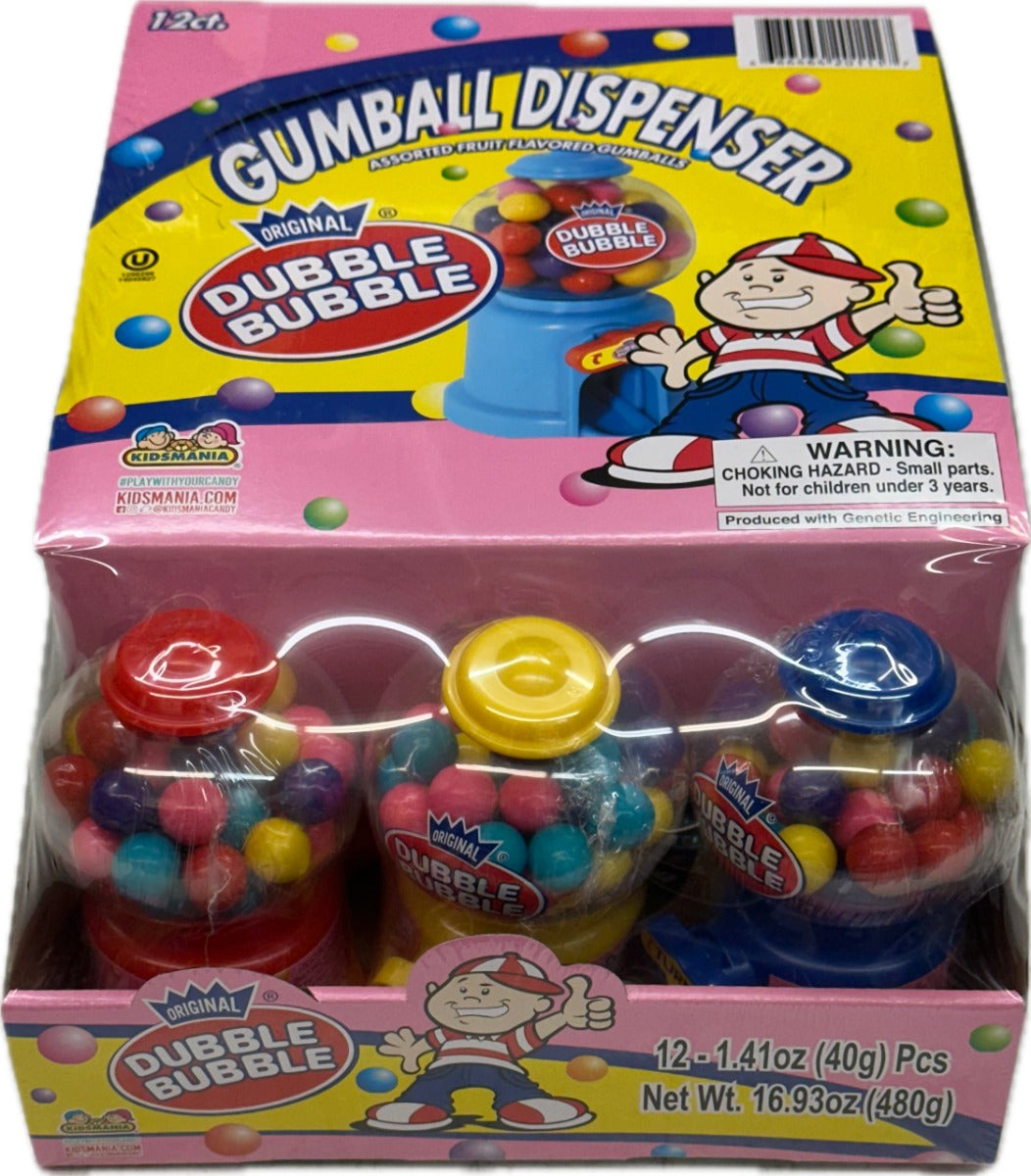 Double Bubble Original Gumball Dispenser (12 Pieces Per Box)