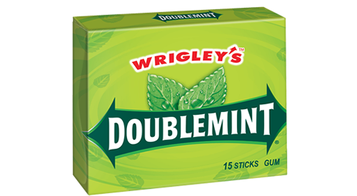 Doublemint Gum Slim Pack (10 Packs Per Box)