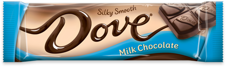 Dove Milk Chocolate Candy Bar 1.44 oz (18 Bars Per Box)