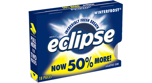 Eclipse Gum Winterfrost (8 Packs Per Box)