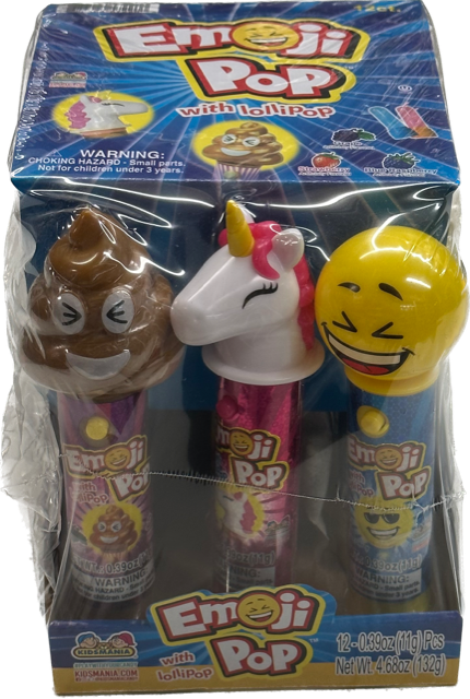 Emoji Pop Kidsmania (12 Pieces Per Box)
