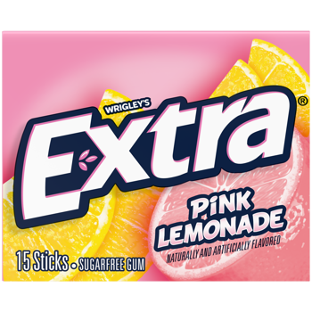 Extra Gum Pink Lemonade (10 Packs Per Box)
