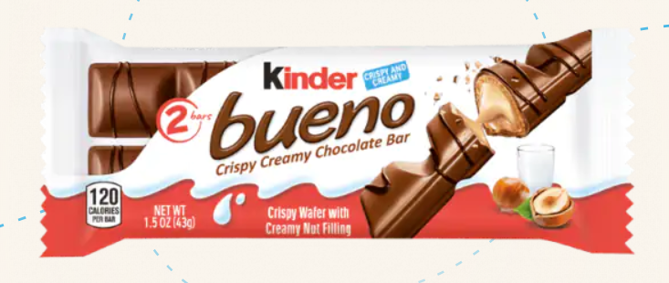 Ferrero Kinder Bueno 1.5 oz (20 Bars Per Box)
