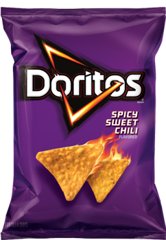 Frito Lay Doritos Spicy Sweet Chili 1 oz (50 Bags Per Case)