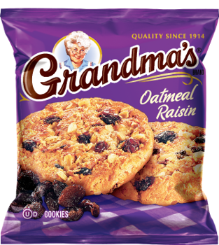 Frito-Lay Grandma's Cookies Oatmeal Raisin 2.5 oz (6 Packs)