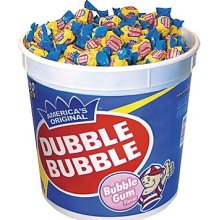 Double Bubble  Original Bulk Gum Wrapped (300 Pieces Per Jar)