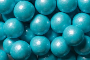 Gumballs 1' Light Blue Color Unwrapped (120 Pieces Per Bag)
