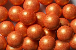 Gumballs 1' Orange Color Unwrapped (120 Pieces Per Bag)