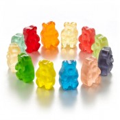 Gummy Bears Assorted Flavor Unwrapped (5 Lbs Per Bag)