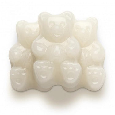 Gummy Bears Strawberry Banana Flavor Unwrapped (4.5 Lbs Per Bag)