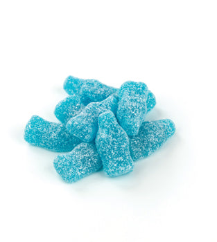 Small Blue Sour Blue Raspberry Bottle Unwrapped (2.2 Lbs Per Bag)