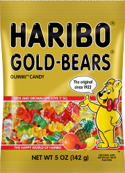 Haribo Gold Bears 5 oz (12 Packs Per Case)