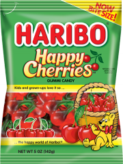 Haribo Happy Cherry 5 oz (12 Bags Per Case)