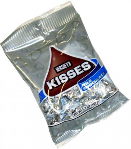 Hershey's Kisses 1.55 oz (24 Packs Per Box)