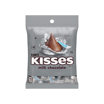 Hershey's Kisses Milk Chocolate Peg Bag 4.84 oz (3 Bags)
