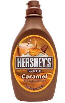 Hershey's Syrup Caramel Flavor 22 oz (1 Bottle)