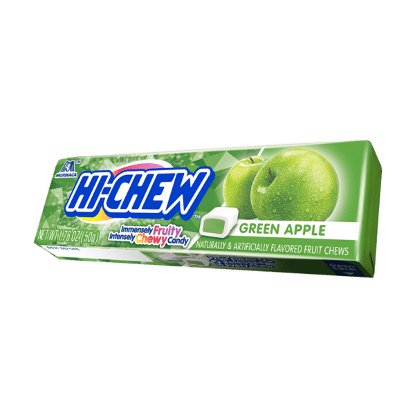 Hi Chew Candy Apple Flavor 1.76 oz (15 Packs Per Box)