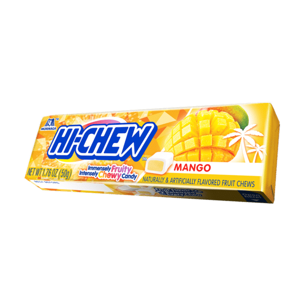 Hi Chew Candy Mango Flavor 1.76 oz (15 Packs Per Box)