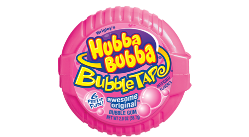 Hubba Bubba Bubble Tape Awesome Original Flavor (6 Pieces Per Box)