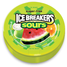 Ice Breakers Mints Sour Original 1.5 oz (8 Units Per Box)