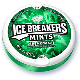 Ice Breakers Mints Spearmint 1.5 oz (8 Units Per Box)