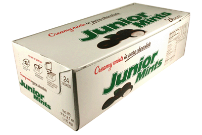 Junior Mints 1.84 oz (24 Packs Per Box)
