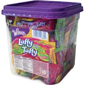 Laffy Taffy Assorted Flavors Wrapped (145 Pieces Per Jar)