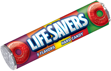 Lifesavers Five Flavors 1.14 oz (20 Rolls Per Box)