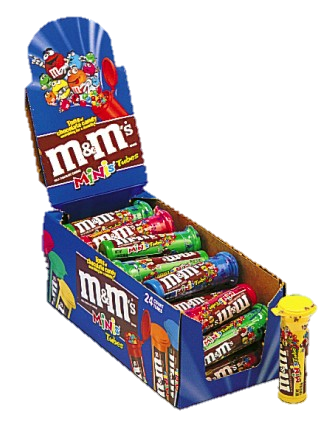 M&M's Minis Tube 1.06 oz (24 Units Per Box)