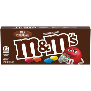 M&M's Milk Chocolate Theater Box 3.1 oz (12 Box Per Case)