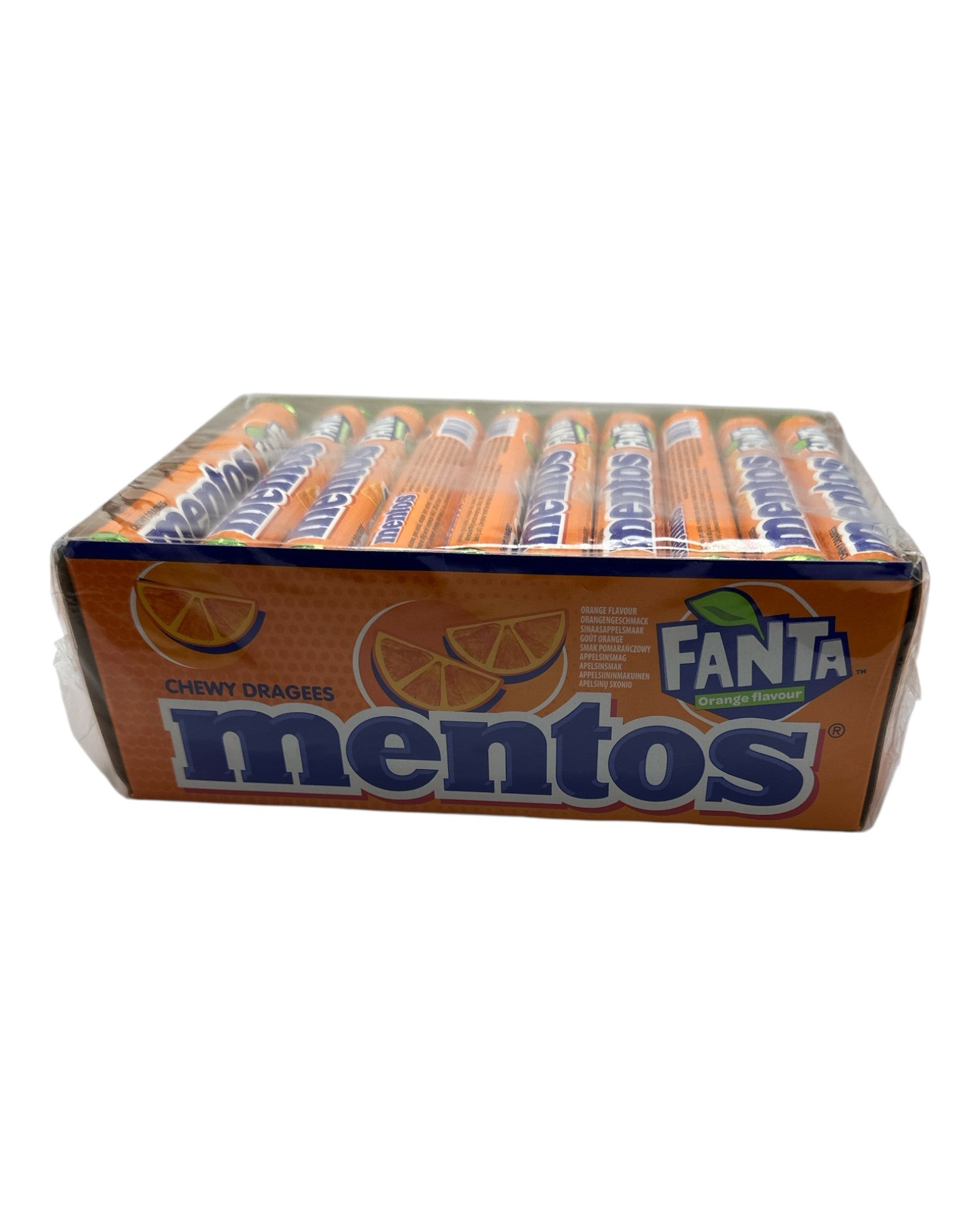 Mentos Chewy Mint Fanta (40 Rolls Per Box)