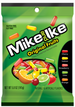 Mike and Ike Original Peg Bag 5 Oz (3 Bags)