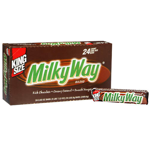 Milky Way King Size 3.63 oz (24 Bars Per Box)