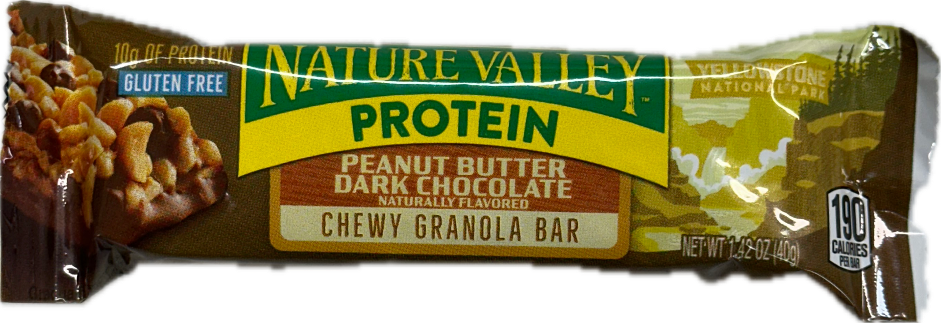 Nature Valley Protein Chewy Granola Bar Peanut Butter Dark Chocolate 1.42 oz (30 Bars Per Box)