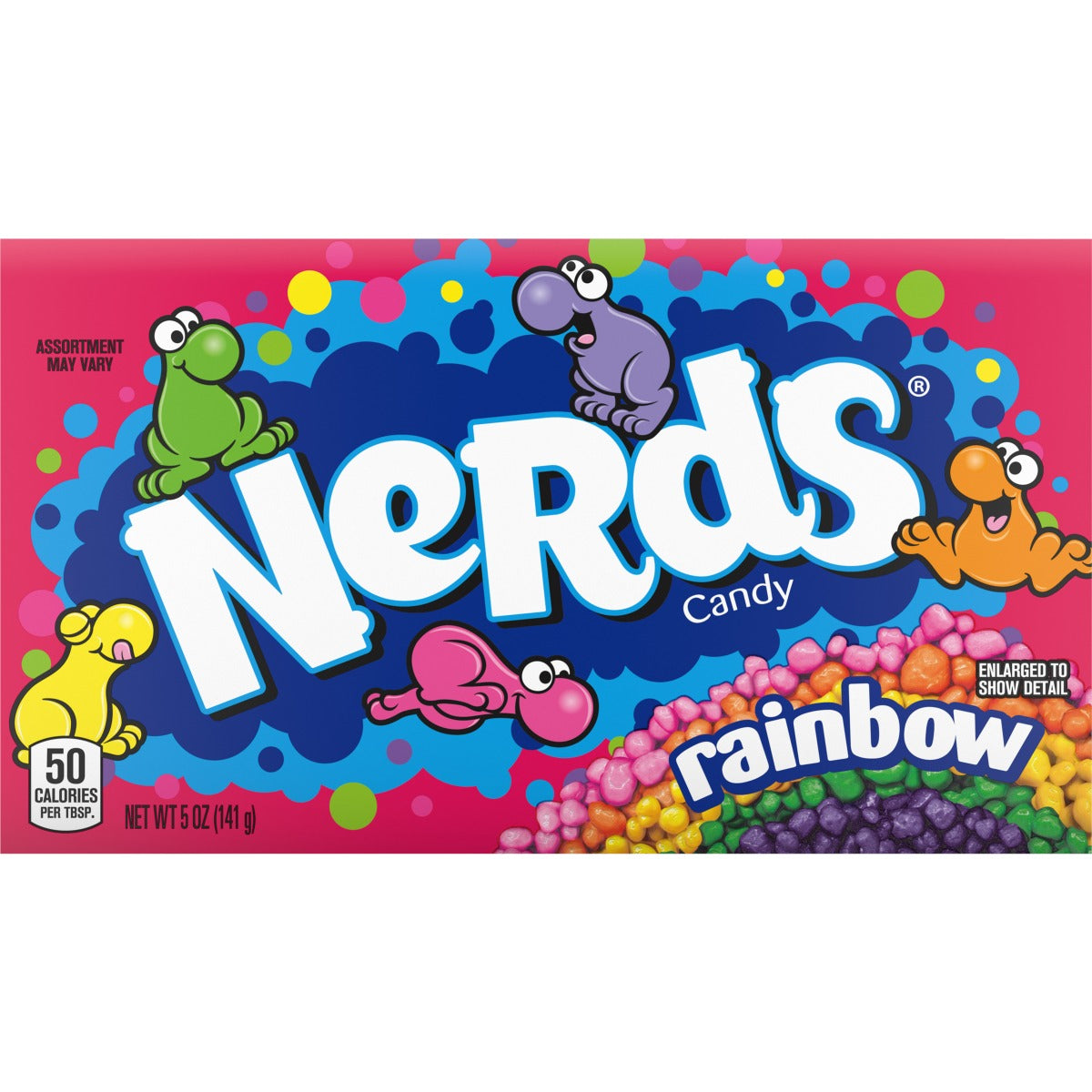 Nerds Rainbow Theater Box 5 oz (12 Box Per case)