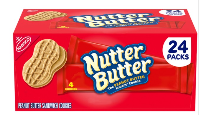 Nutter Butter Cookies 1.9 oz (24 Packs Per Box)