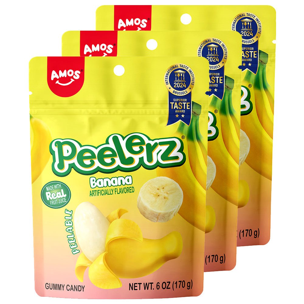 Peelerz - Peelable Gummy Banana Flavor - 6oz