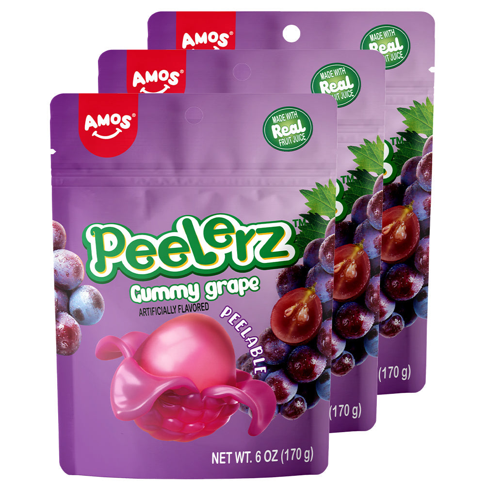 Peelerz - Peelable Gummy Grape Flavor - 6oz